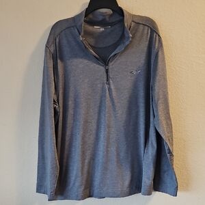 Greg Norman XL Gray Quarter-Zip Pullover